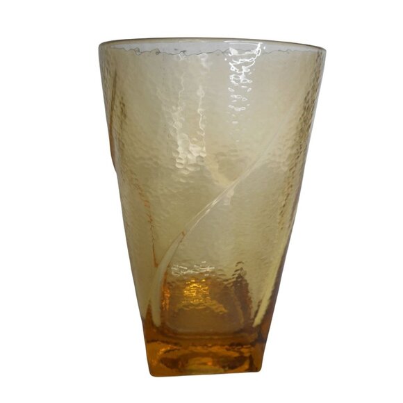 4 MCM Amber Swirl textured pebbled Glasses - Picture 2 of 4